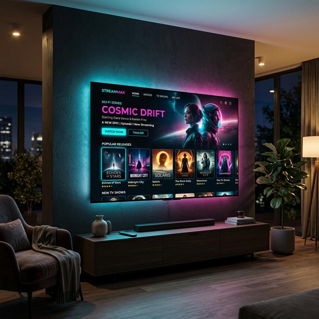 High definition television streaming sports