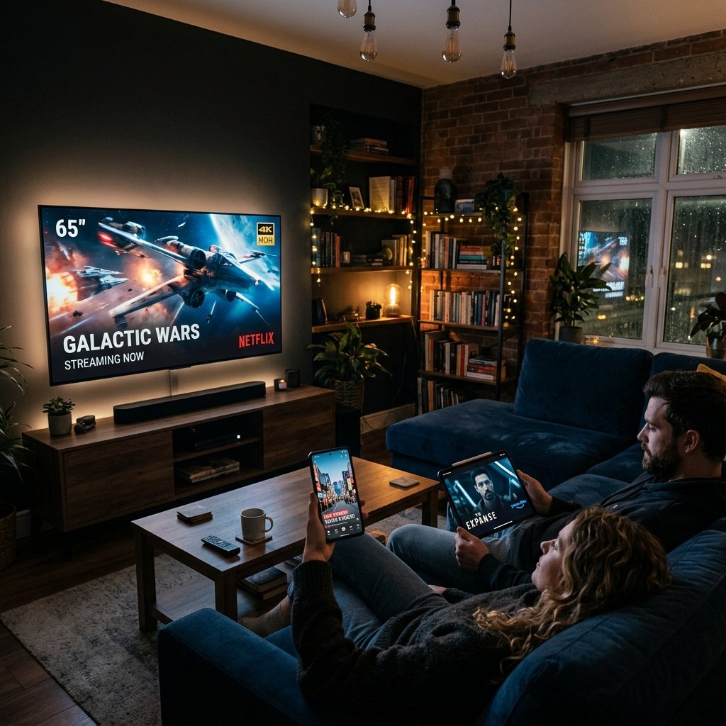 Tablet streaming live sports as an IPTV device